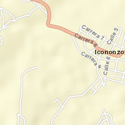 Icononzo Street Map