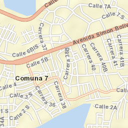 Buenaventura Street Map