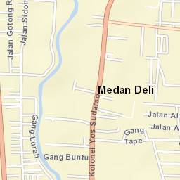 Kota Medan Street Map