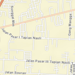 Sunggal Street Map