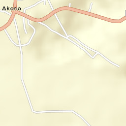 Akono Street Map