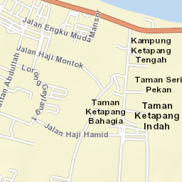 Pekan Street Map