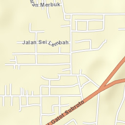 Kota Tebing Tinggi Street Map