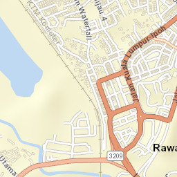 Rawang Street Map