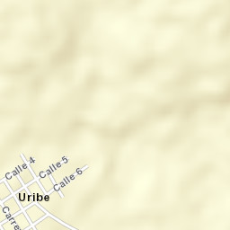 Uribe Street Map