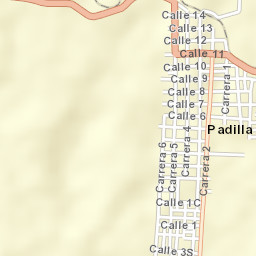 Padilla Street Map