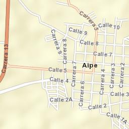 Aipe Street Map