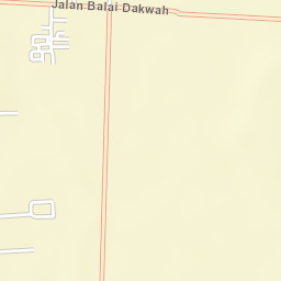 Kampong Dungun Street Map