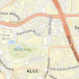 Kuala Lumpur Street Map