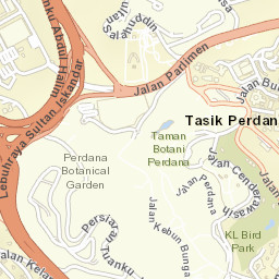 Kuala Lumpur Street Map