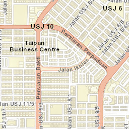 Subang Jaya Street Map