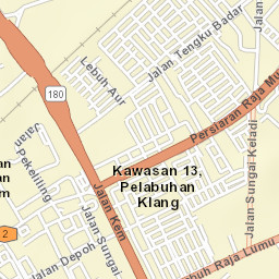 Pelabuhan Klang Street Map