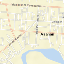 Kisaran Street Map
