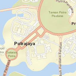 Putrajaya Street Map