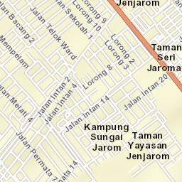 Jenjarum Street Map