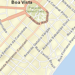 Boa Vista Street Map