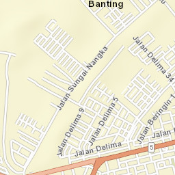Banting Street Map