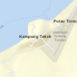 Kampung Tekek Street Map