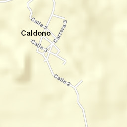 Caldono Street Map