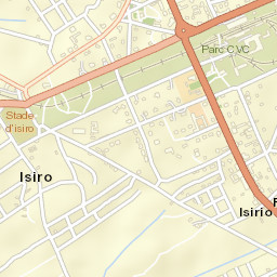 Isiro Street Map