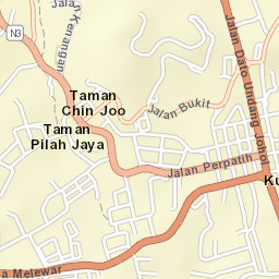 Kuala Pilah Street Map