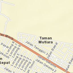 Tanjung Sepat Street Map