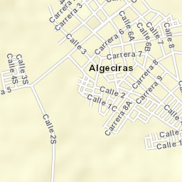 Algeciras Street Map