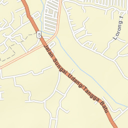 Kampong Masjid Tanah Street Map