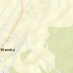 Wamba Street Map
