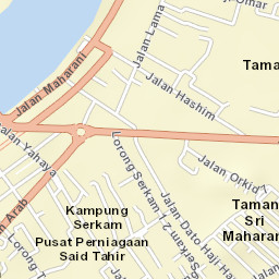 Muar Street Map