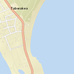 Tabwakea Village Street Map
