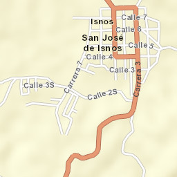 Isnos Street Map