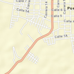 Puerto Rico Street Map