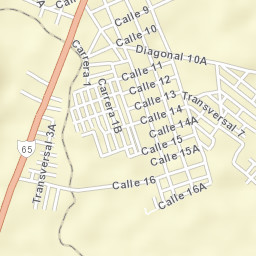 El Doncello Street Map