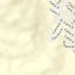 La Cruz Street Map