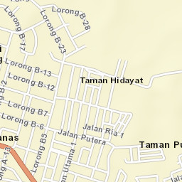 Pekan Nenas Street Map