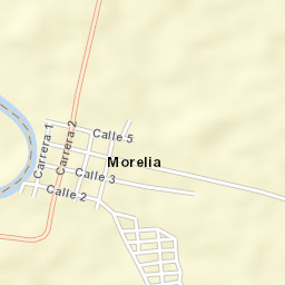 Morelia Street Map