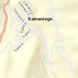 Samaniego Street Map
