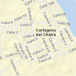 Cartagena del Chairá Street Map