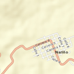 Nariño Street Map