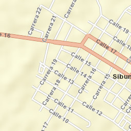 Sibundoy Street Map