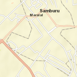 Maralal Street Map
