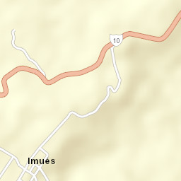Imués Street Map