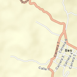 Iles Street Map