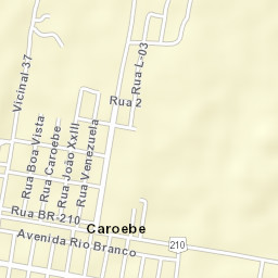 Caroebe Street Map