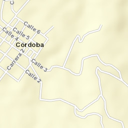 Córdoba Street Map