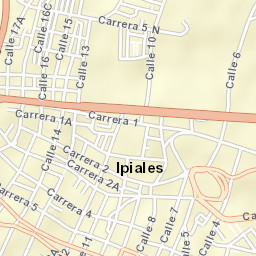 Ipiales Street Map
