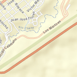 Tulcán Street Map