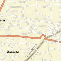 Busia Street Map