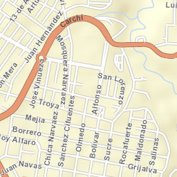 Ibarra Street Map